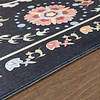 Vintage vloerkleed - Bibi Medaillon Blauw - thumbnail 5