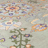 Rond vintage vloerkleed - Bibi Medaillon Mintgroen - thumbnail 3