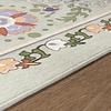 Rond vintage vloerkleed - Bibi Medaillon Mintgroen - thumbnail 4