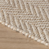 Wollen vloerkleed - Zula Beige  - thumbnail 5