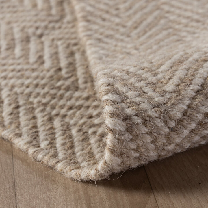 Wollen vloerkleed - Zula Beige 
