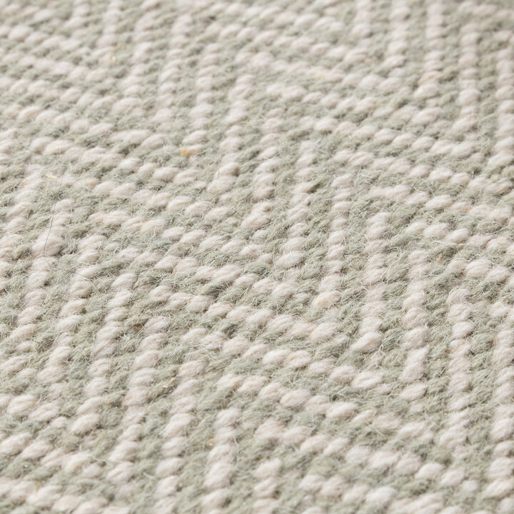 Wollen vloerkleed - Zula Mint 