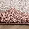Wasbaar vloerkleed - Myrre Roze/Wit  - thumbnail 5