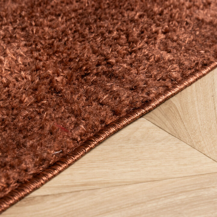 Scandinavisch vloerkleed - Lova Border Terra 