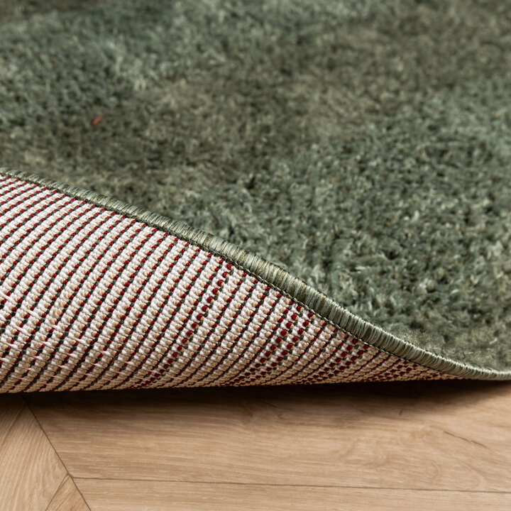 Scandinavisch vloerkleed - Lova Border Groen 