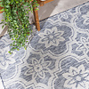 Buitenkleed - Rio Flower Lichtblauw - thumbnail 2