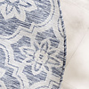 Rond buitenkleed - Rio Flower Lichtblauw - thumbnail 4
