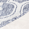 Rond buitenkleed - Rio Flower Lichtblauw - thumbnail 5