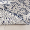 Rond buitenkleed - Rio Flower Lichtblauw - thumbnail 6