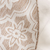 Rond buitenkleed - Rio Flower Beige - thumbnail 4