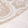 Rond buitenkleed - Rio Flower Beige - thumbnail 5