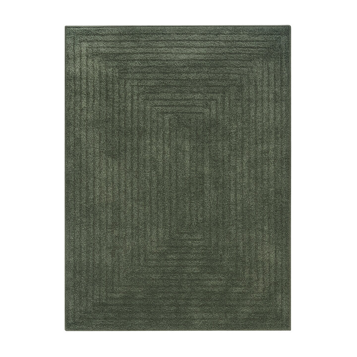 Scandinavisch vloerkleed - Lova Frames Groen 