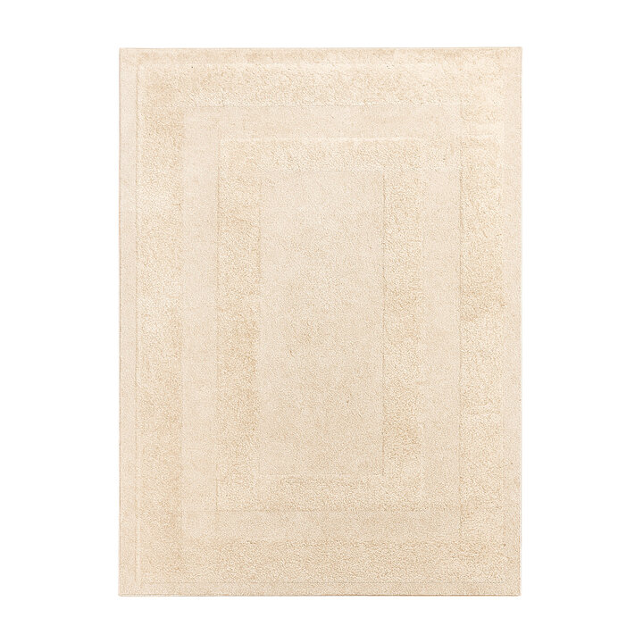 Scandinavisch vloerkleed - Lova Border Beige 