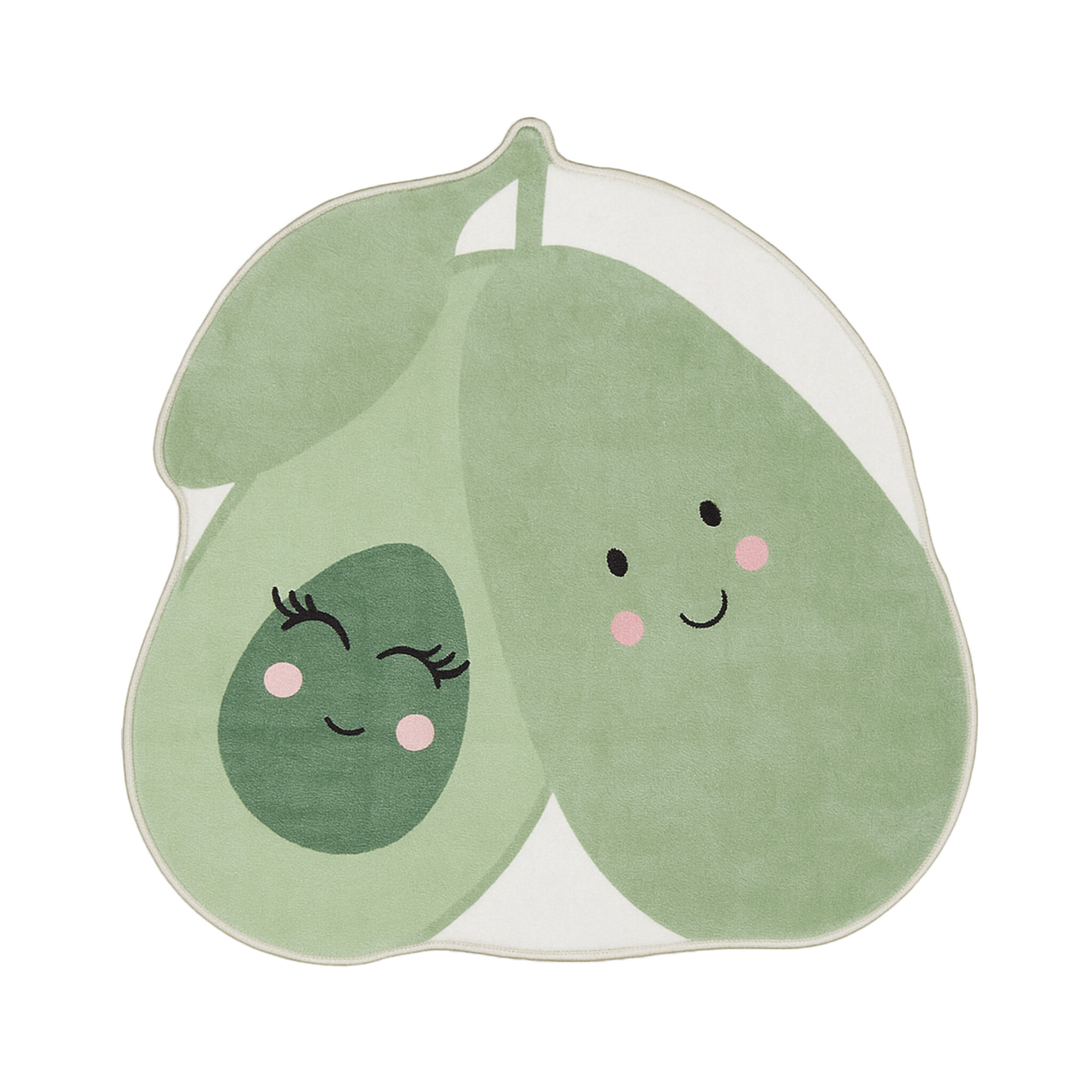 Wasbaar kindervloerkleed - Berry Avocado Groen - sfeer