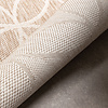 Geometrisch buitenkleed - Faro Ripple Beige - thumbnail 5