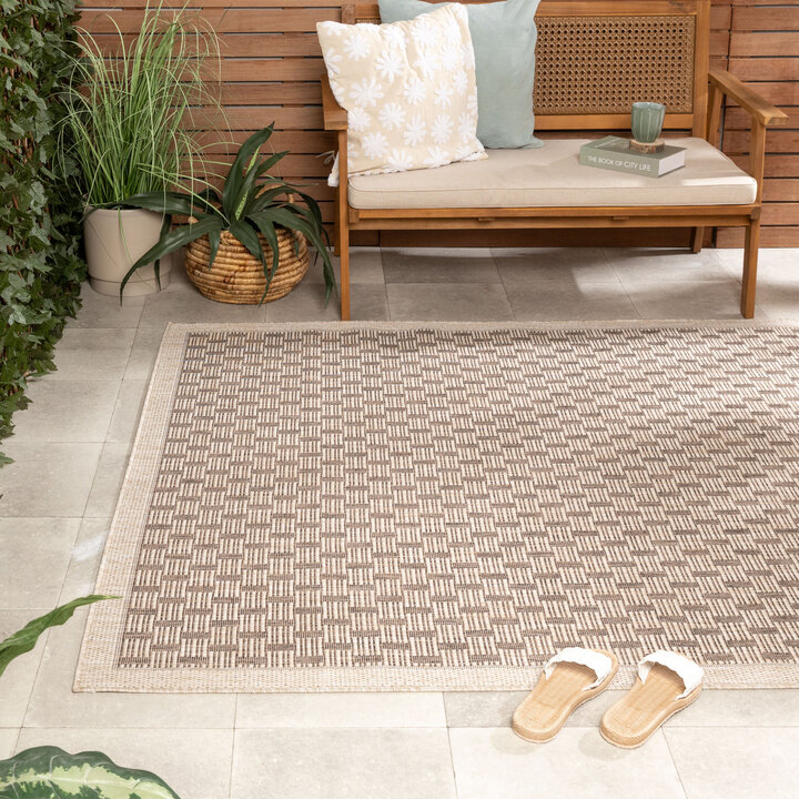 Jute buitenkleed - Nusa Loom Bruin 
