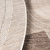 Rond jute buitenkleed - Nusa Sun Bruin/Beige  - thumbnail 6