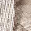 Rond jute buitenkleed - Nusa Flower Bruin/Beige  - thumbnail 6