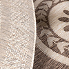 Rond jute buitenkleed - Nusa Medallion Bruin/Beige  - thumbnail 6