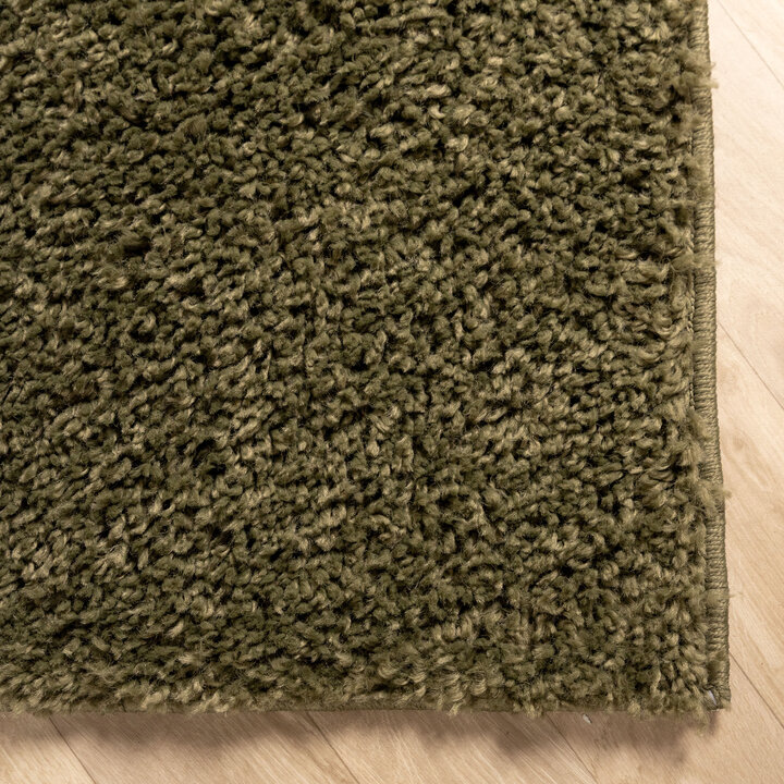 Hoogpolig vloerkleed - Wish Groen