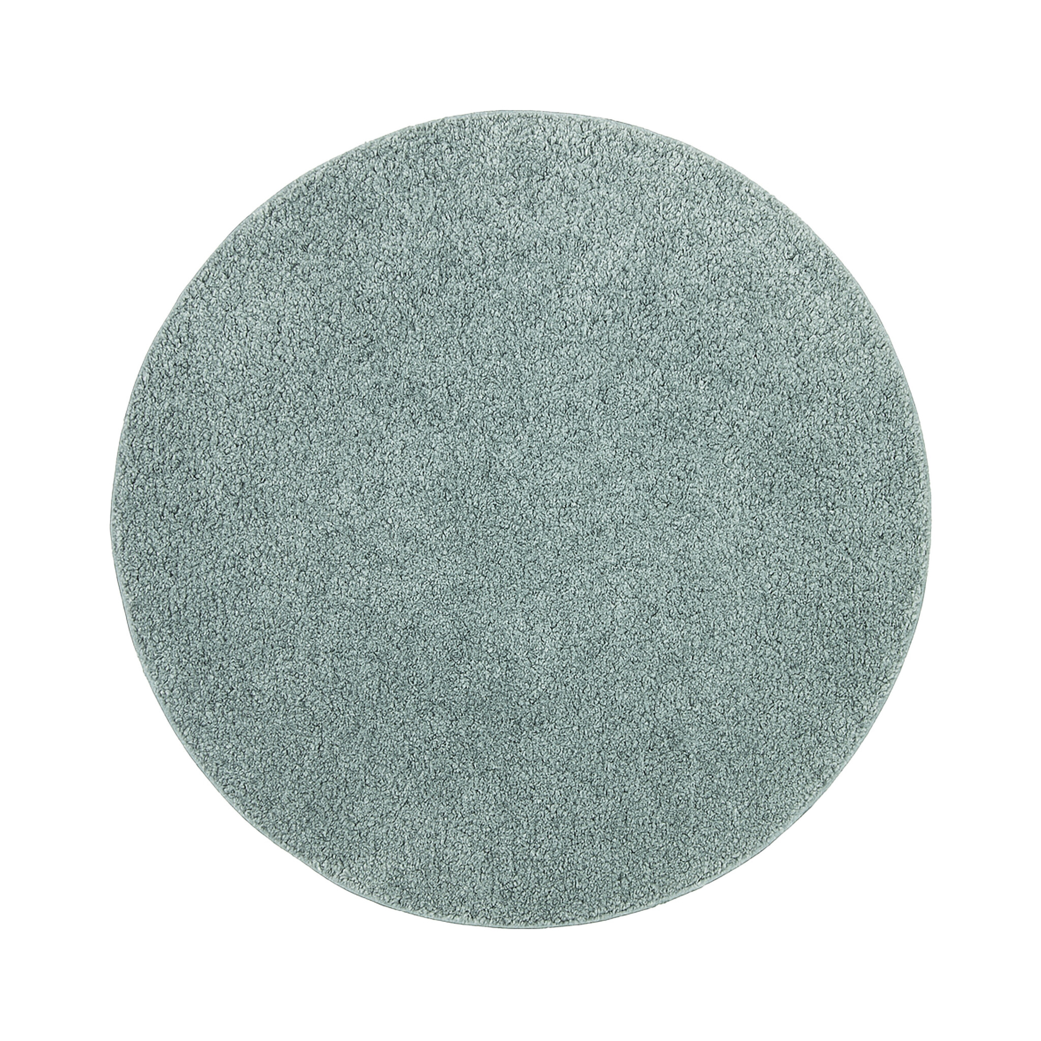 Rond Effen vloerkleed -  Wish Blauw/Groen - sfeer
