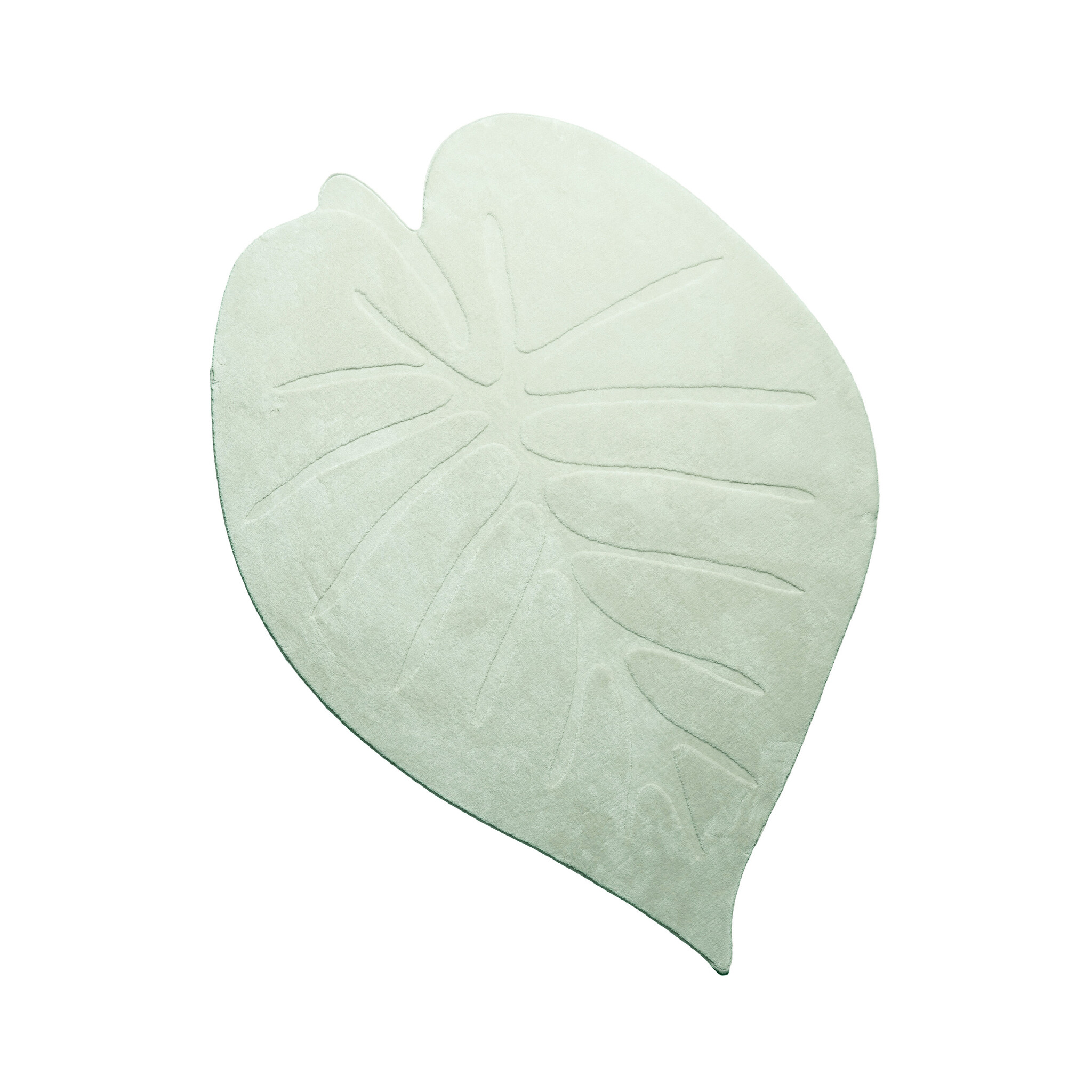 Wasbaar kindervloerkleed - Coco Blad Groen - sfeer