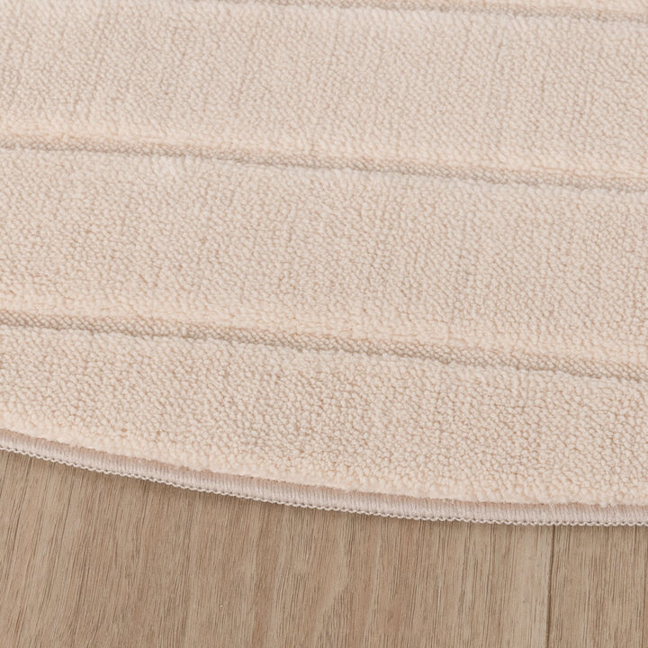 Rond Scandinavisch vloerkleed - Charm Arches Beige