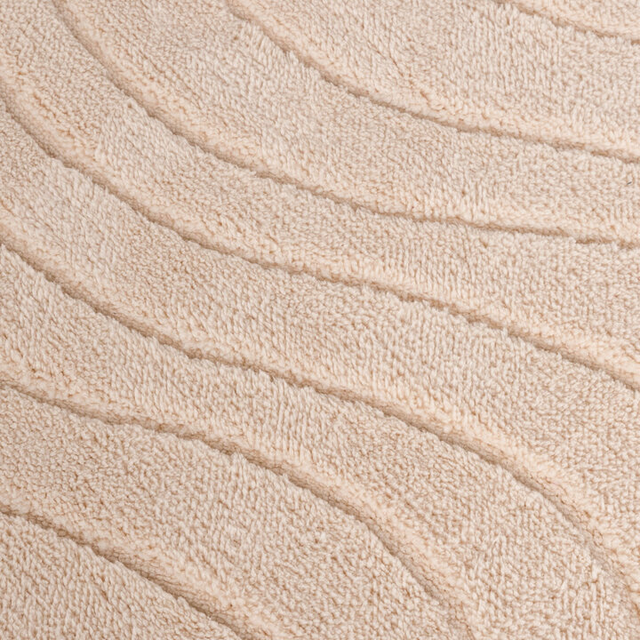 Scandinavisch vloerkleed - Charm Waves Beige