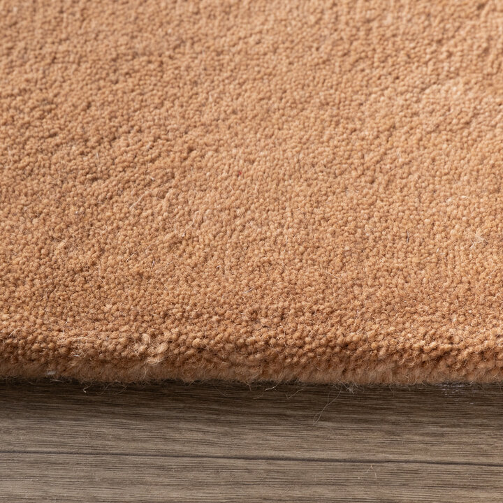 Wollen abstract vloerkleed - Jules Creme/Terra