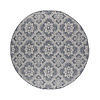 Rond buitenkleed - Rio Flower Lichtblauw - thumbnail 1