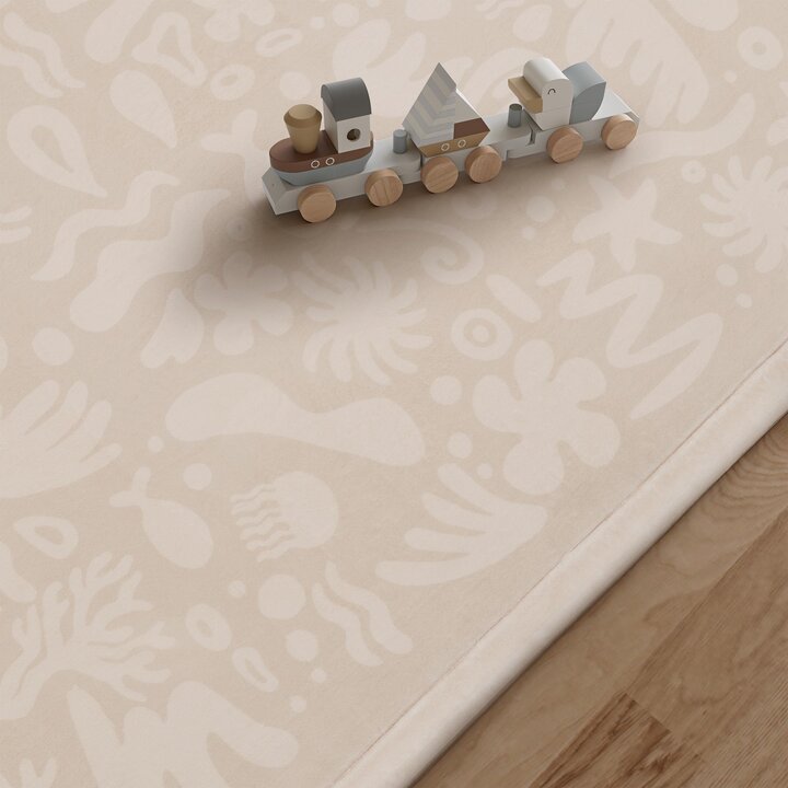 Wasbaar speelkleed - Flo Beige