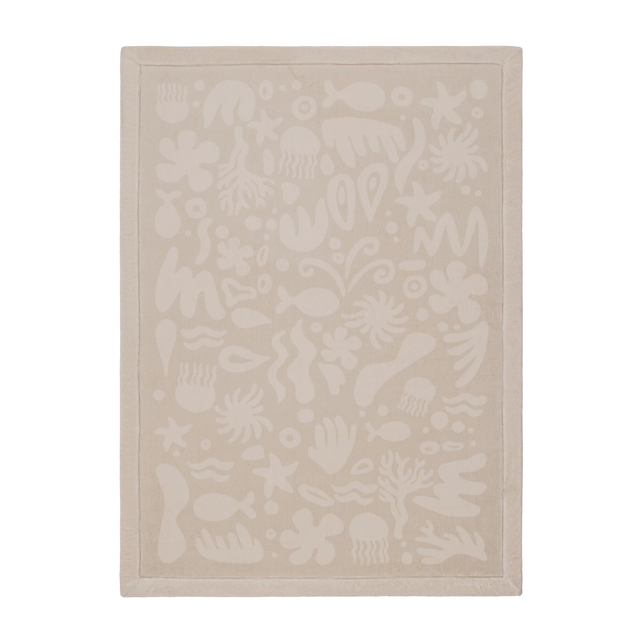 Wasbaar speelkleed - Flo Beige - sfeer