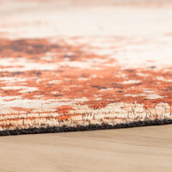 Abstract vloerkleed - Candice Terracotta