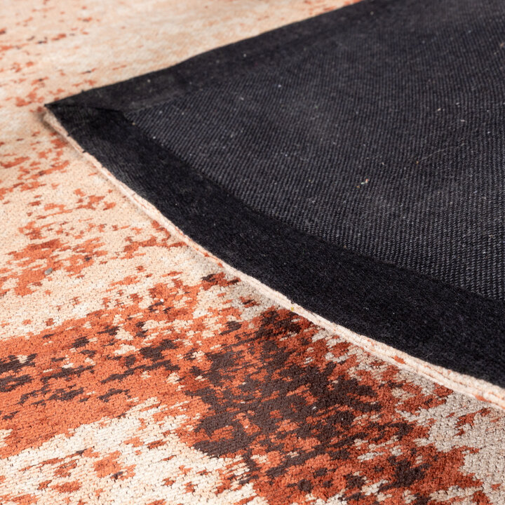 Abstract vloerkleed - Candice Terracotta