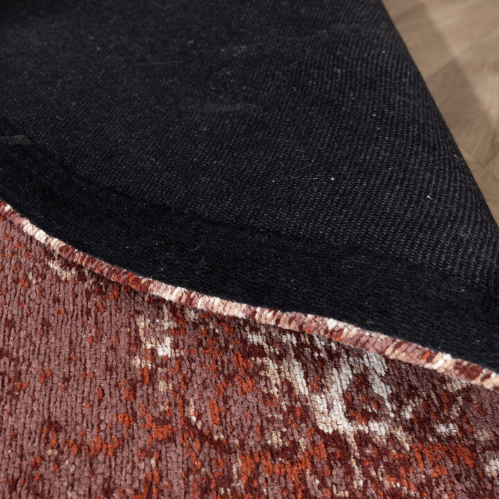 Rond abstract vloerkleed - Candice Roze