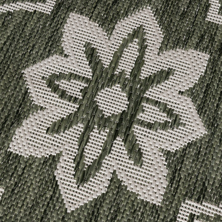 Rond buitenkleed - Rio Flower Groen 