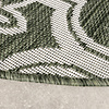Rond buitenkleed - Rio Flower Groen  - thumbnail 4
