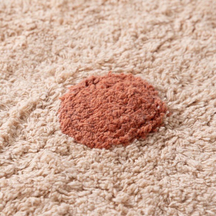 Rond Vloerkleed Kinderkamer - Lou Dots Terra 