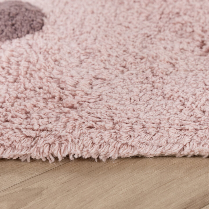 Vloerkleed Kinderkamer - Lou Dots Paars 