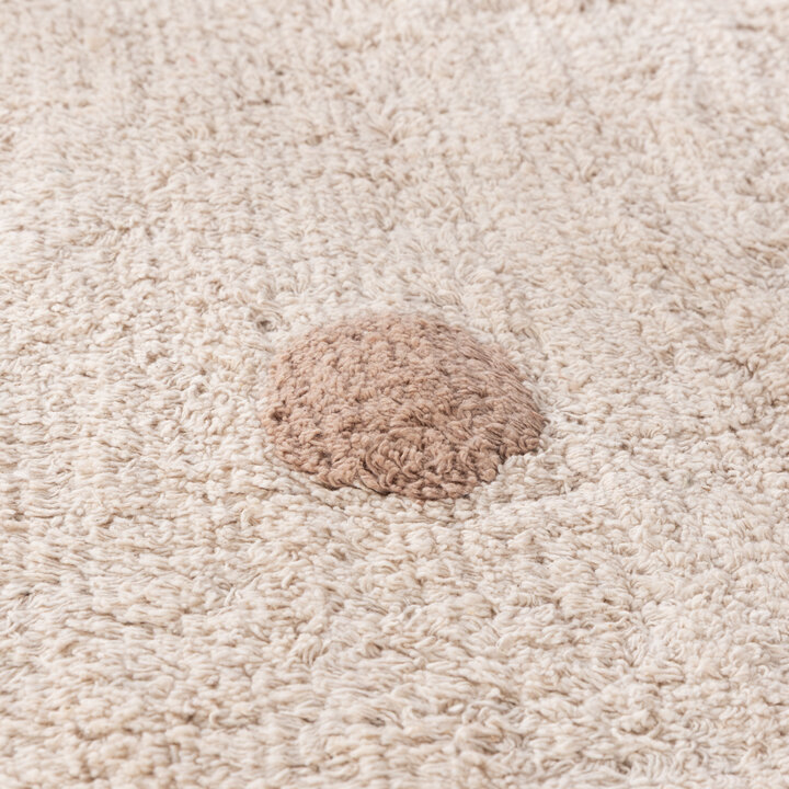 Vloerkleed Kinderkamer - Lou Dots Taupe 