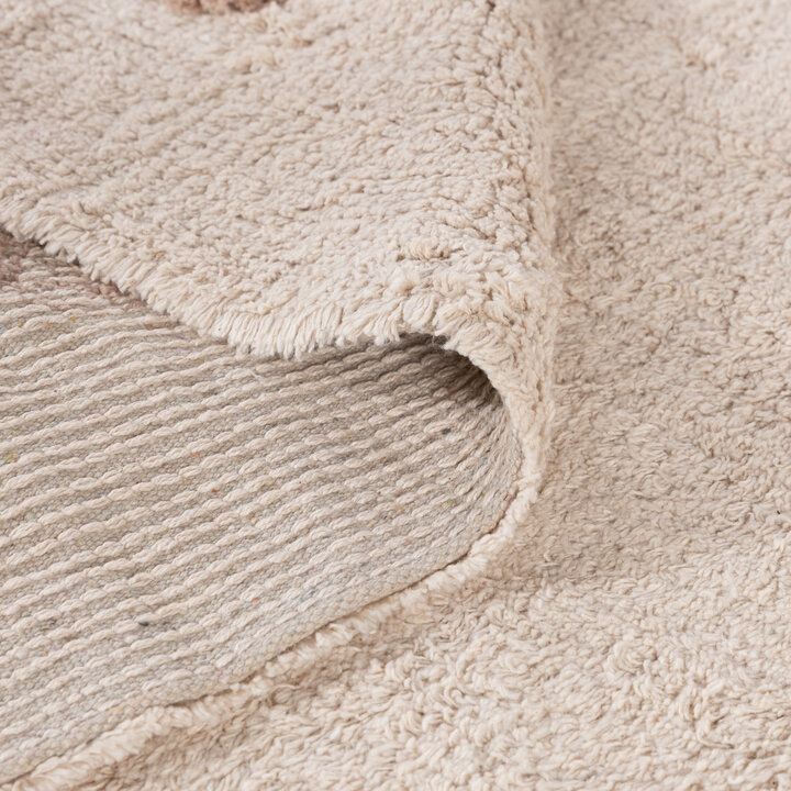 Vloerkleed Kinderkamer - Lou Dots Taupe 