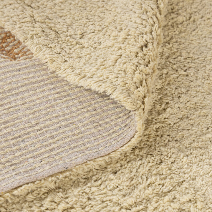 Vloerkleed Kinderkamer - Lou Dots Geel 