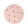 Rond Vloerkleed Kinderkamer - Lou Dots Paars  - thumbnail 1