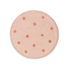 Rond Vloerkleed Kinderkamer - Lou Dots Roze  - thumbnail 1