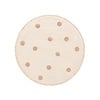 Rond Vloerkleed Kinderkamer - Lou Dots Taupe  - thumbnail 1