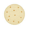 Rond Vloerkleed Kinderkamer - Lou Dots Geel  - thumbnail 1