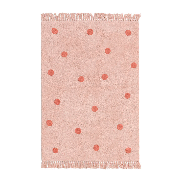 Vloerkleed Kinderkamer - Lou Dots Roze 