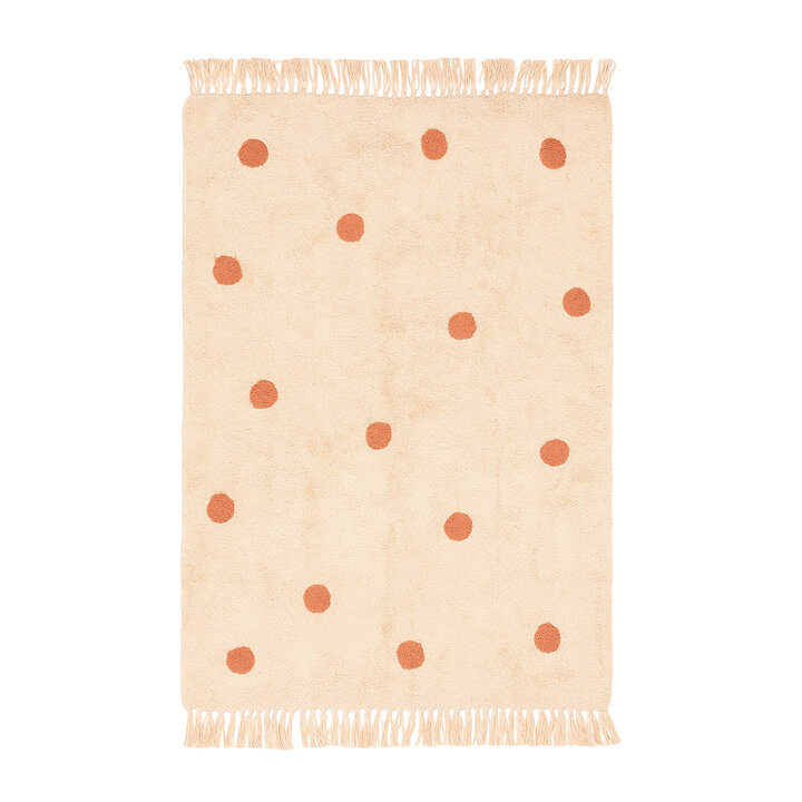 Vloerkleed Kinderkamer - Lou Dots Terra 