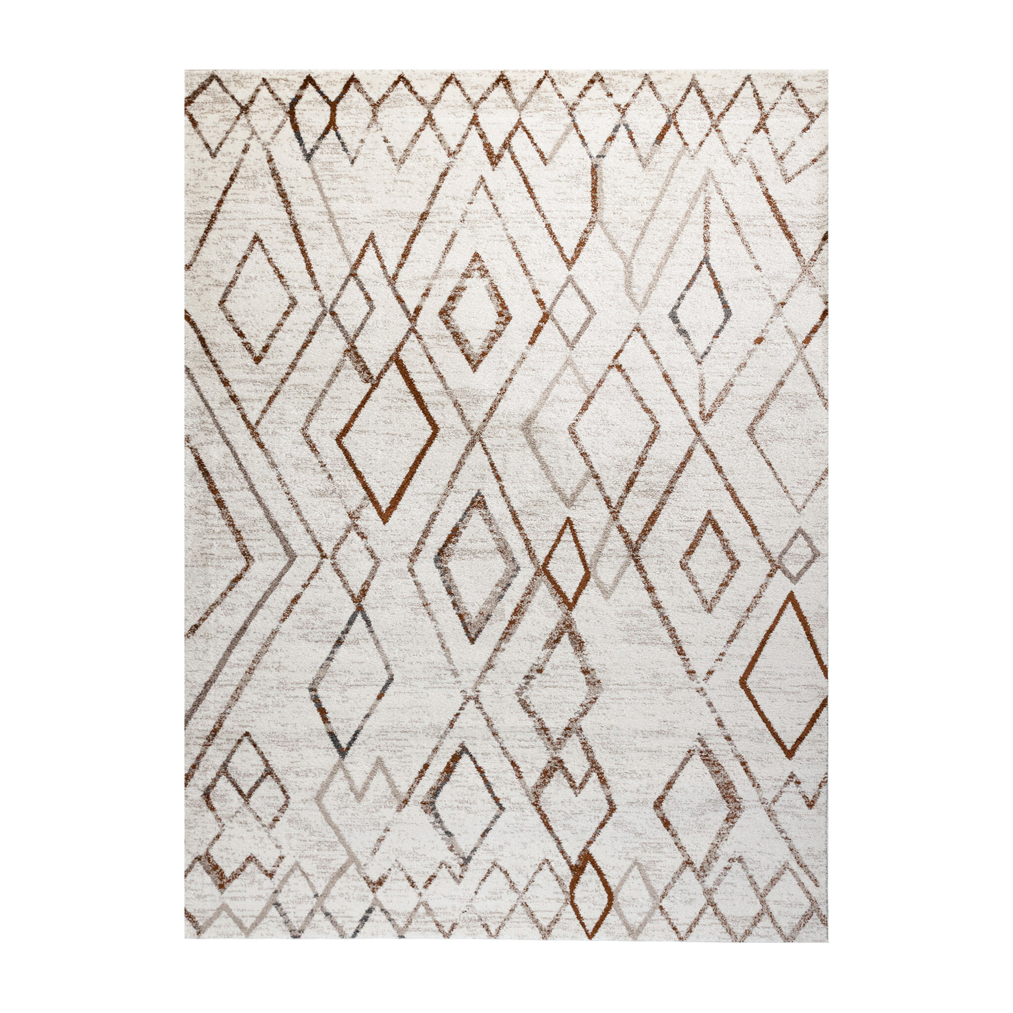 Berber vloerkleed - Blend Diamond Beige - sfeer