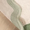 Rond Wasbaar vloerkleed - Hazy Groen/Creme - thumbnail 6